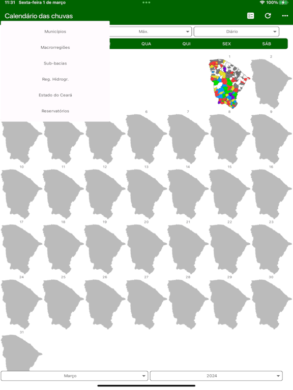 Screenshot #5 pour Calendário das chuvas