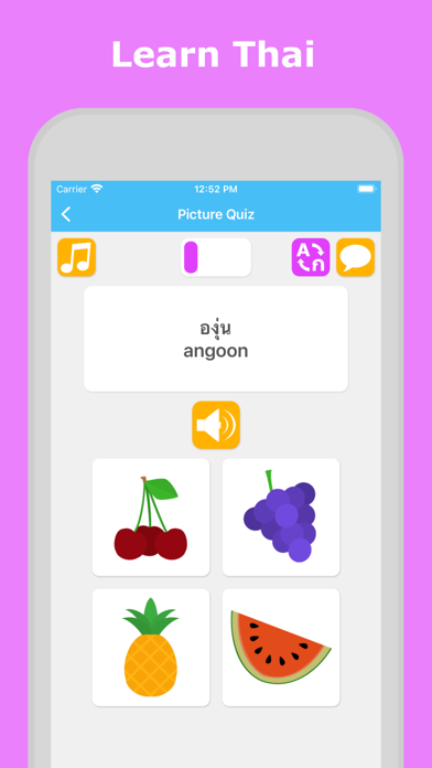 タイ語の学習 - LuvLinguaのおすすめ画像1
