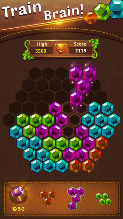 Block Puzzle - Junglewood Screenshot
