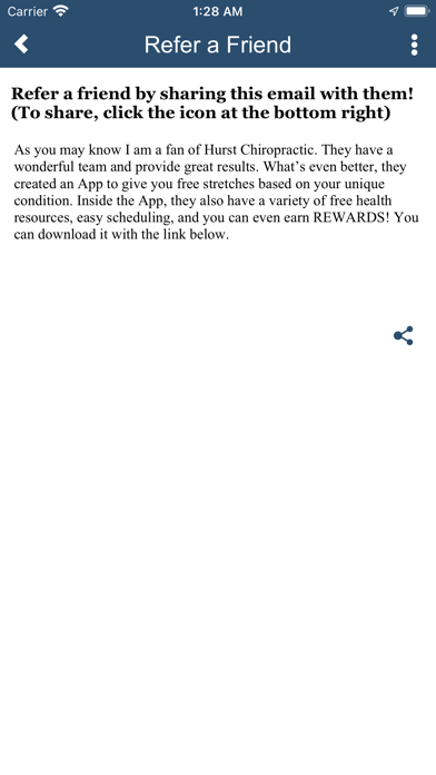 Hurst Chiropractic Screenshot