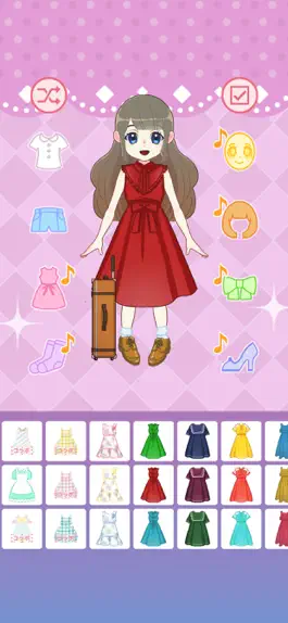 Game screenshot はじめてのきせかえ　最初に遊ぶ着せ替えアプリ mod apk