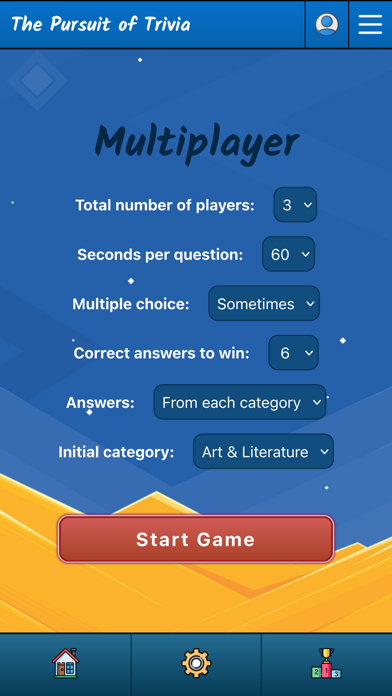 The Pursuit of Trivia Screenshot