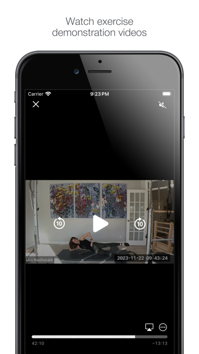 Lisa MacDonald Pilates Screenshot