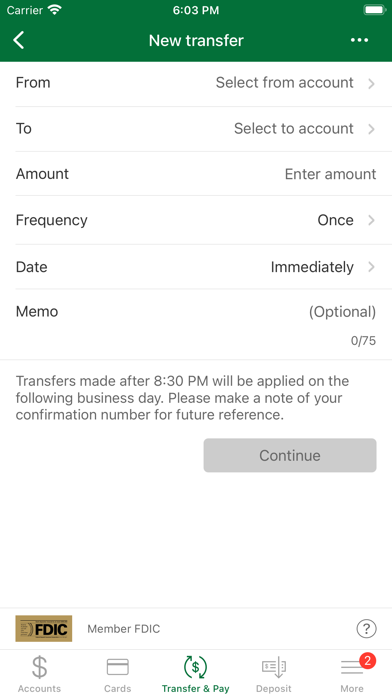 Nicolet Bank bankNow Screenshot