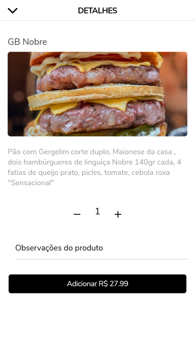 Giga Burguer Screenshot