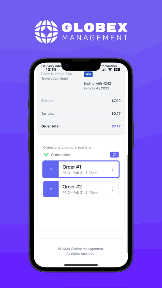 #2. Globex Order Admin (iOS) 由: Daylon Ball