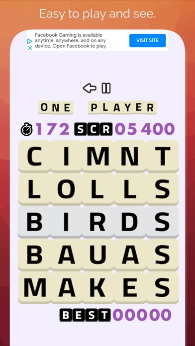 chancleta: word puzzle game screenshot 3