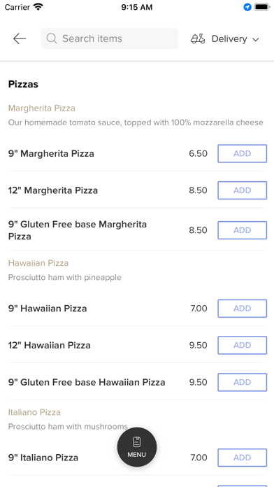 Slice Pizza Cornwall Screenshot