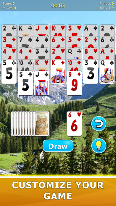 Golf Solitaire - Card Game Screenshot