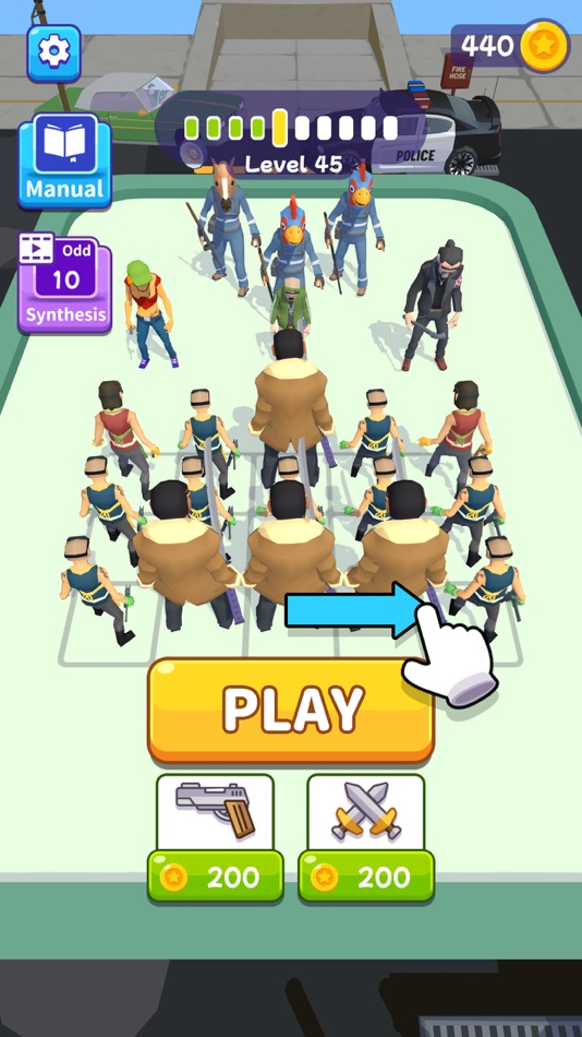 #1. Merge Gangster (iOS) 来自: Mooncake Games Limited