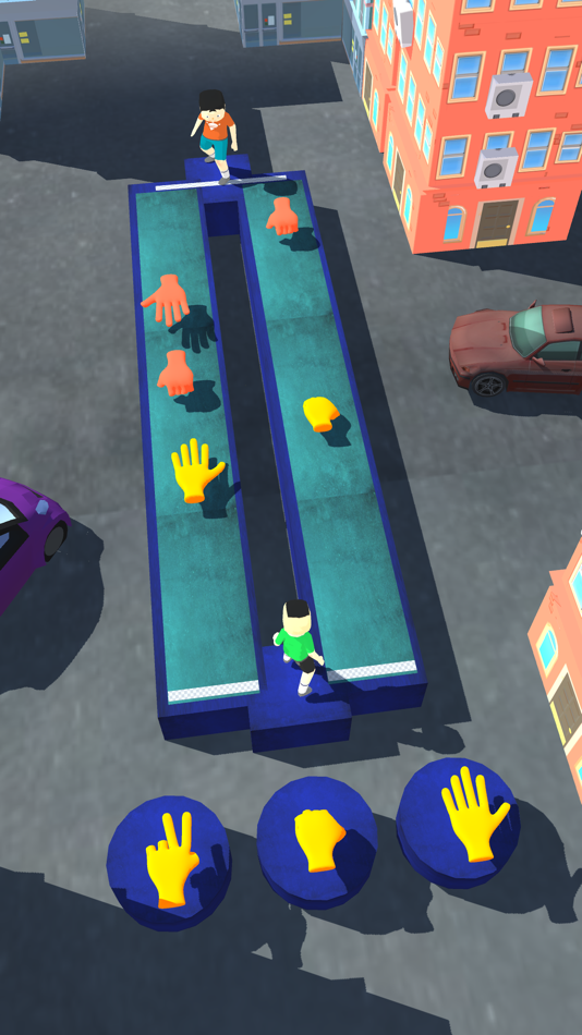#4. Rock paper scissors 3D (iOS) By: Oliver Rozsa