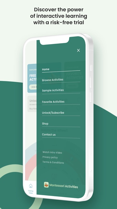 Montessori preschool education Screenshot