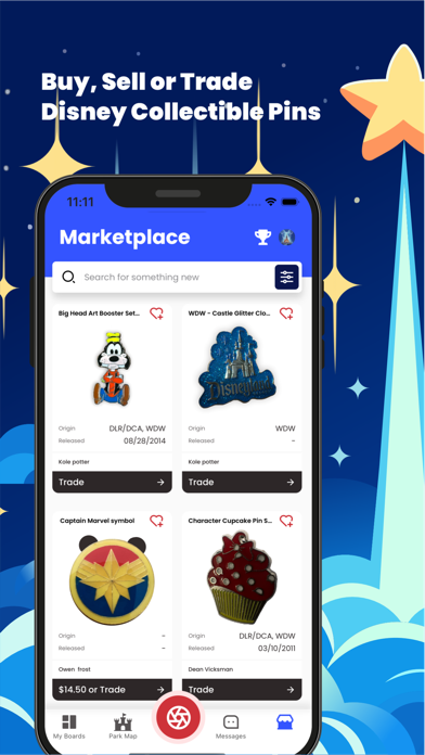 MagicPin: Disney Pin Collector Screenshot 2 - AppWisp.com MagicPin: Disney Pin Collector Screenshot 2 - AppWisp.com