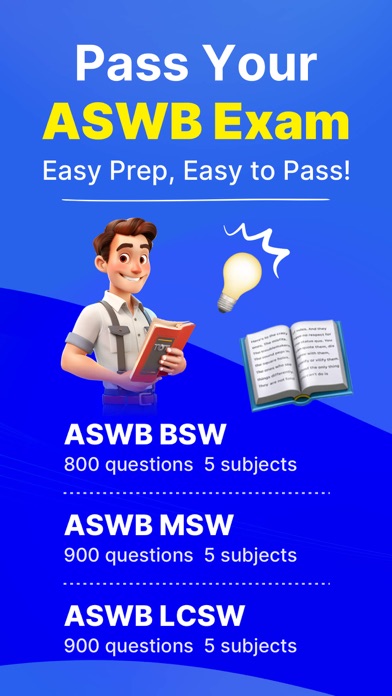 ASWB Exam Prep Test 2024のおすすめ画像1