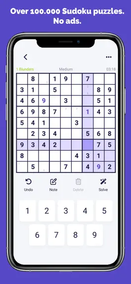 Game screenshot Just Sudoku - Classic puzzles mod apk