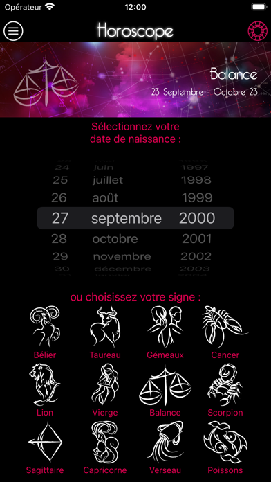 Votre Horoscope du jour Screenshot