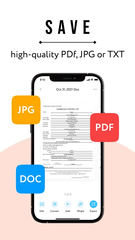 eScan: PDF Scanner App screenshot 4 of 6