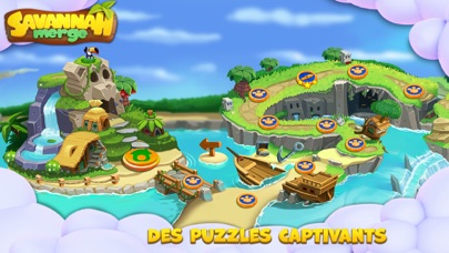 Screenshot #3 pour Savannah Merge: Garde animaux