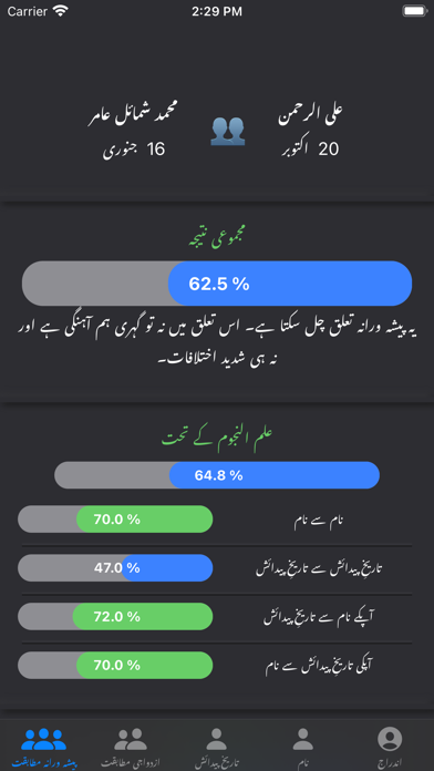 Urdu Numerology Screenshot