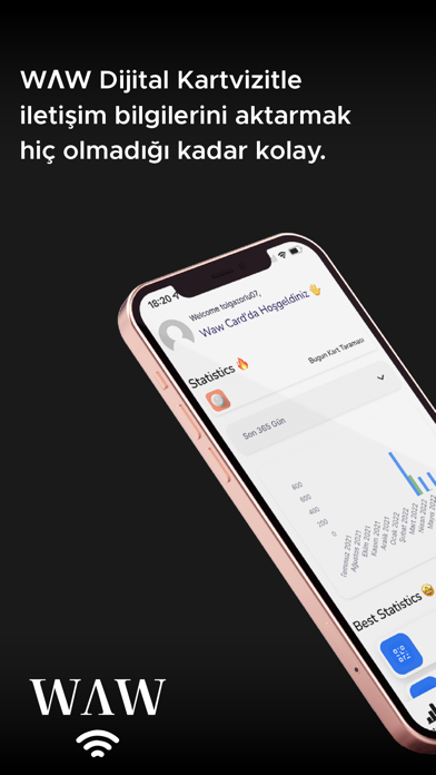 WawCard: Dijital Kartvizit Screenshot