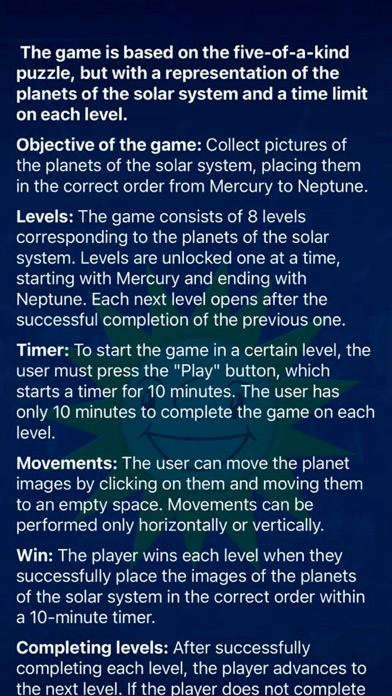 Space & planet Merkur and Mars Screenshot