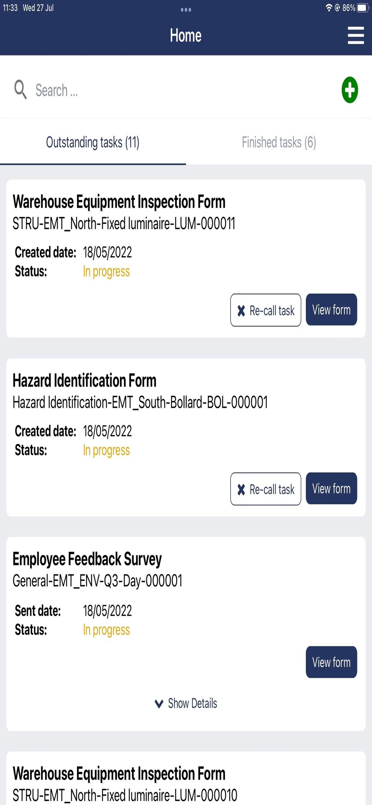 EMT Forms