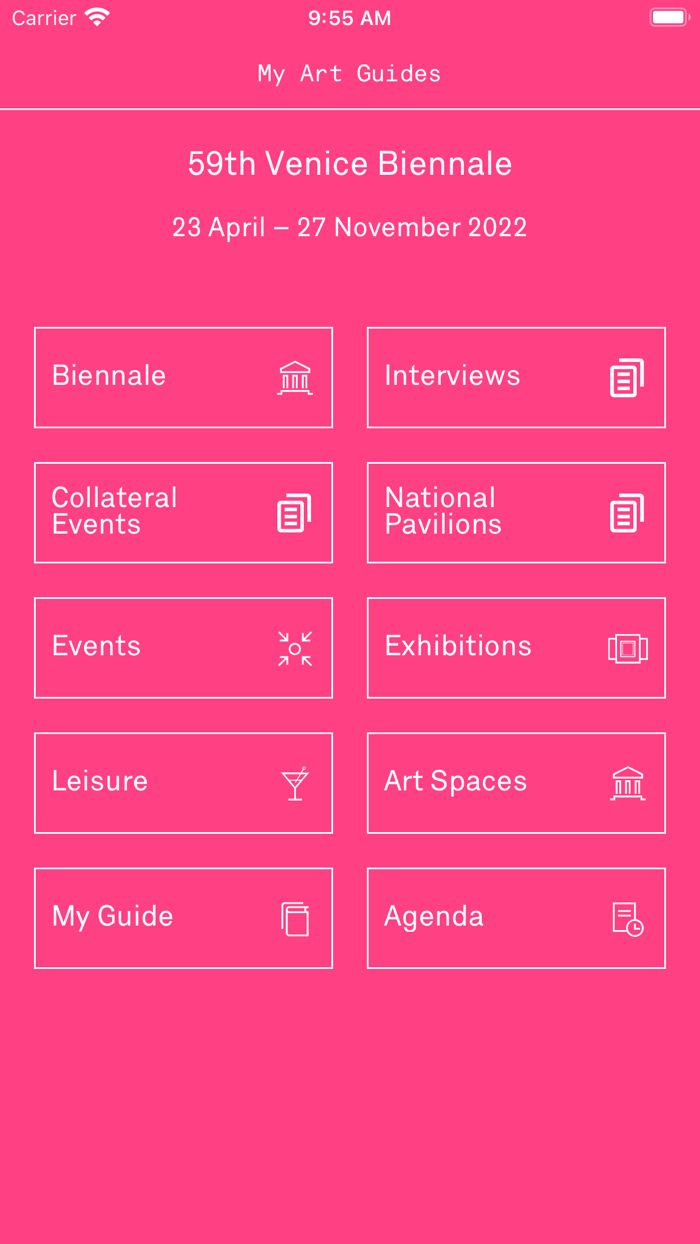 My Art Guide Venice 2022