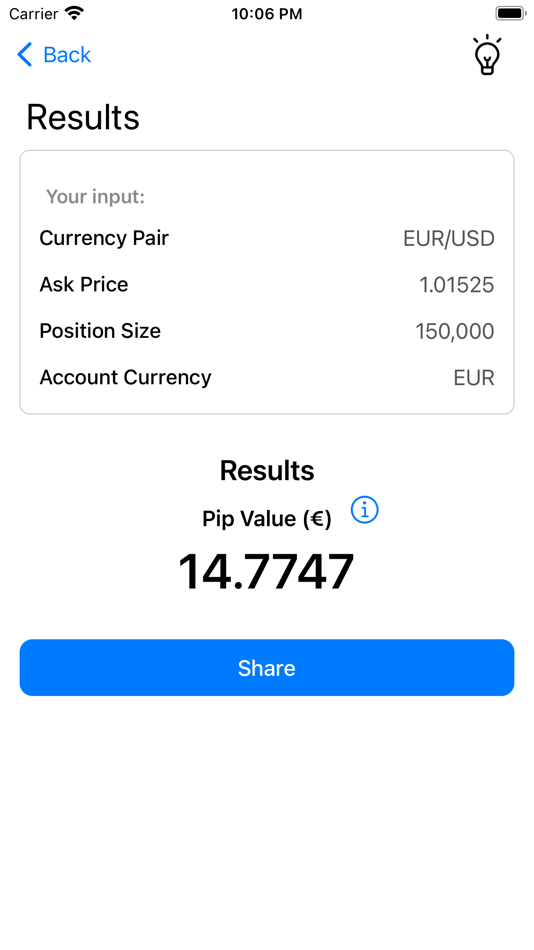 #2. Pip Value Calculator - Forex (iOS) 来自: Do Tri