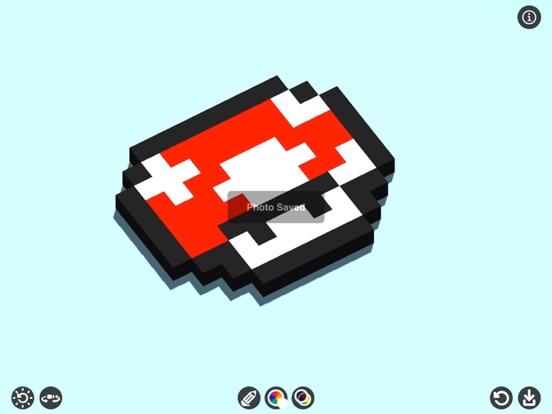 Screenshot #4 for Pixel Draw 3D