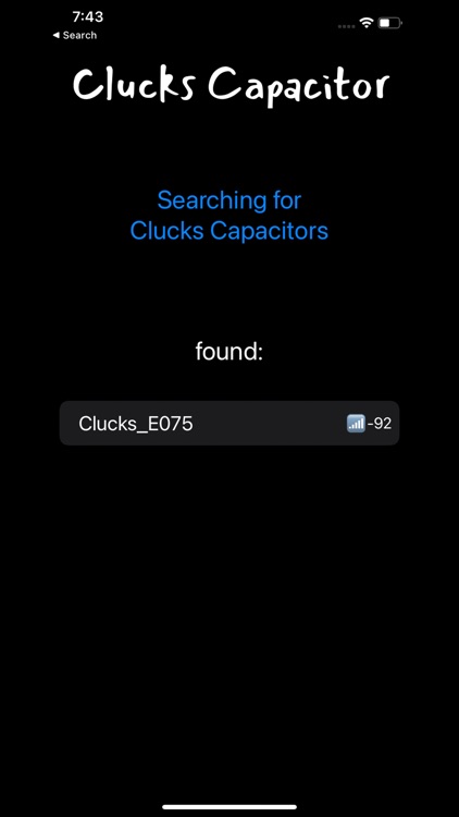 Clucks Capacitor