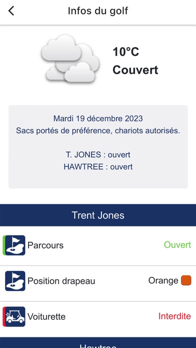 Golf Bondues Screenshot