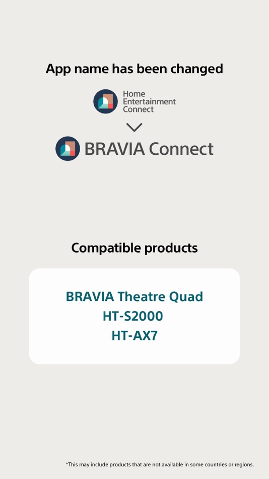 Sony | BRAVIA Connect - 2.0.0 - (iOS)
