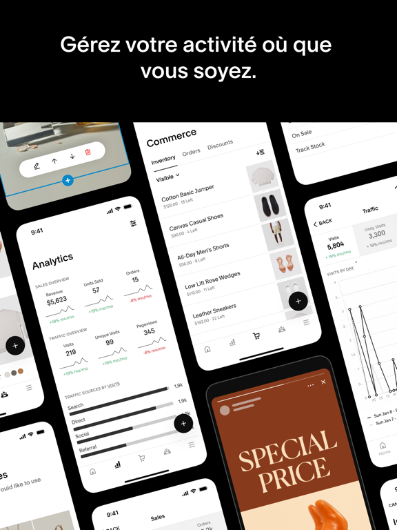 Screenshot #4 pour Squarespace: Run your business