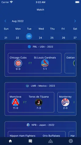 Game screenshot BaseBall Live Matches hack