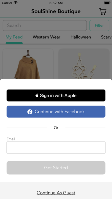 SoulShine Boutique Screenshot