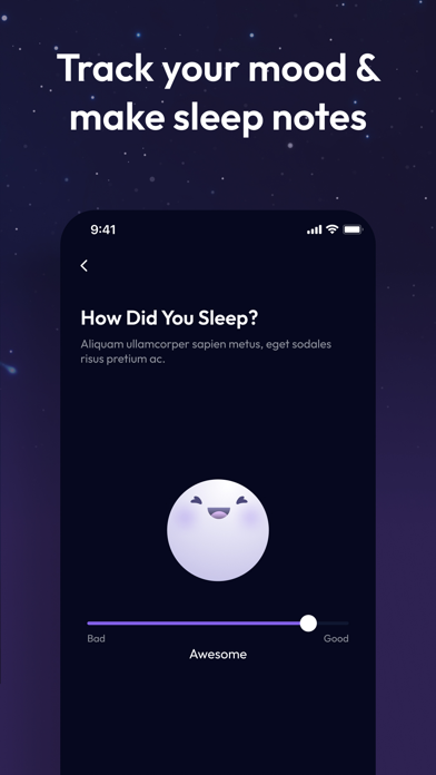 Sleep: Tracker, Relax Sounds Screenshot