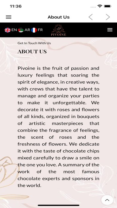 Pivoine Screenshot