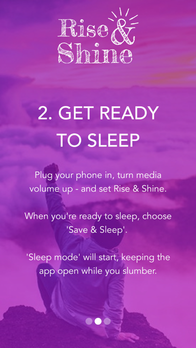 Rise & Shine Alarm Clock Screenshot