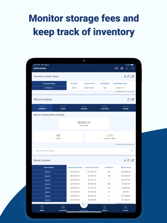 SellerMobile iPad screenshot 6 - Business app