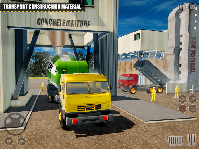 Heavy Truck Construction Games