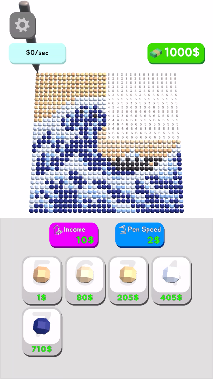 Diamond Art - ASMR Game