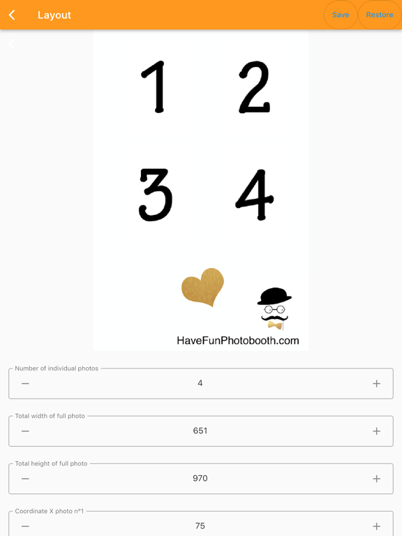 Screenshot #5 pour HaveFunPhotobooth