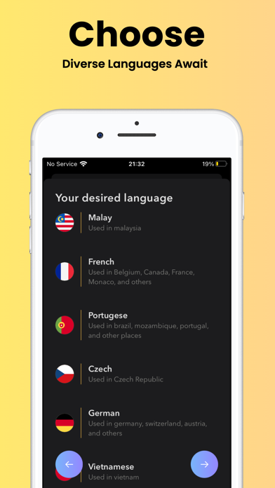 Lanker: Learning French,German Screenshot