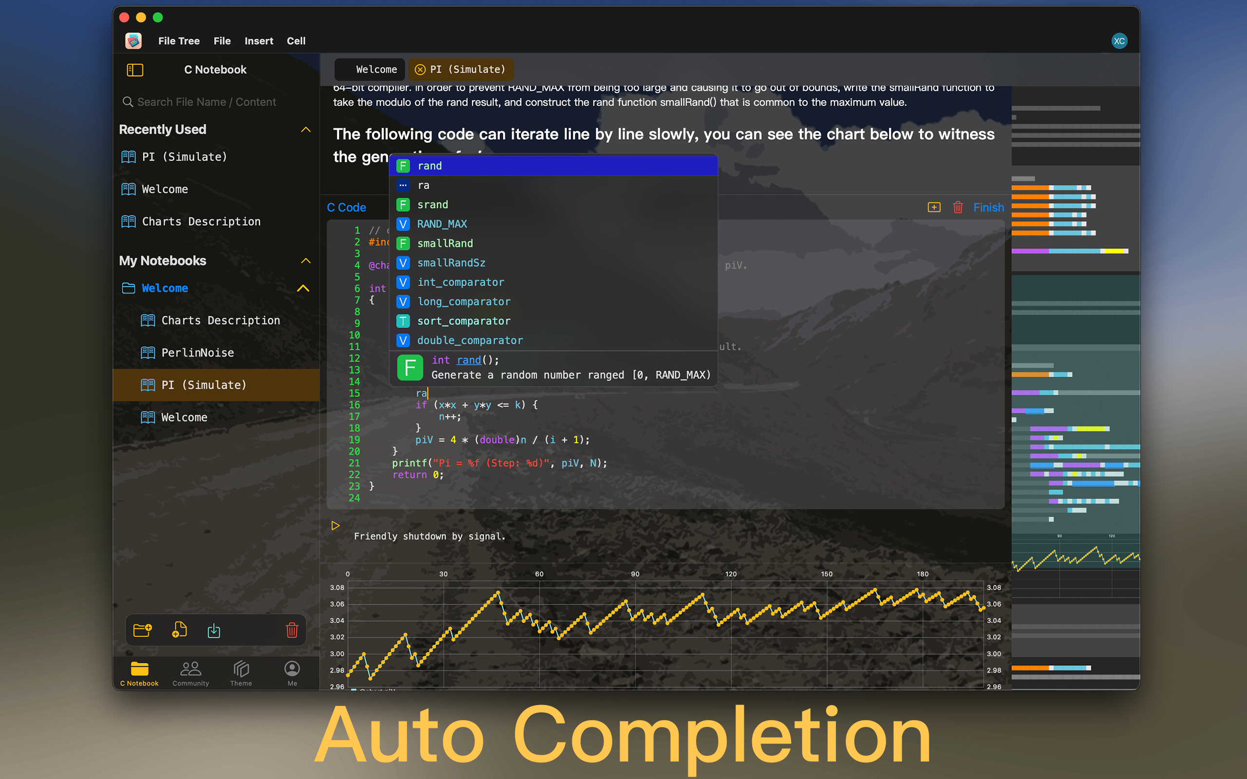 C Notebook screenshot 13