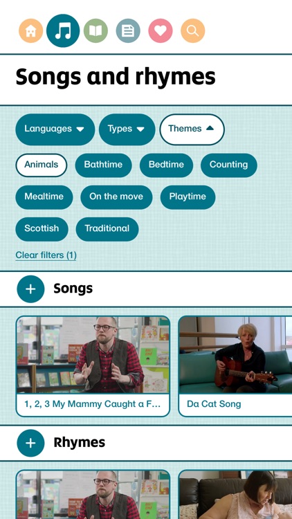 Bookbug’s Songs and Rhymes