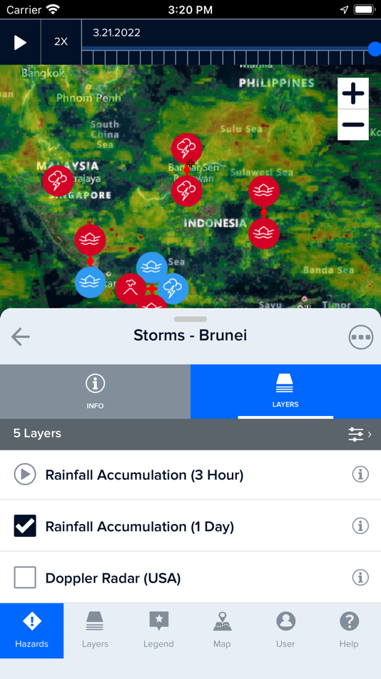 #1. Disaster Alert (PDC Global) (iOS) 由: Pacific Disaster Center