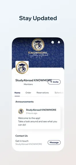 Game screenshot Study Abroad KNOWMORE apk