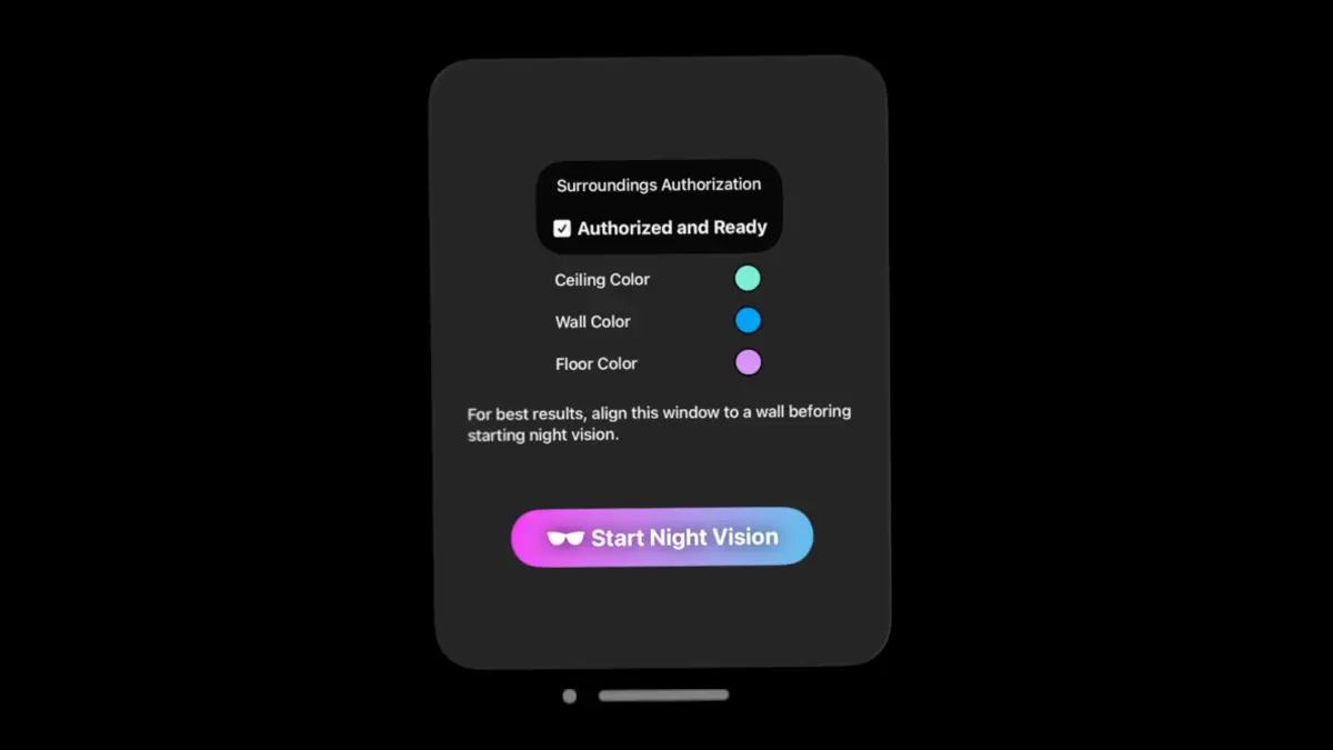 Night Vision Goggles screenshot 1