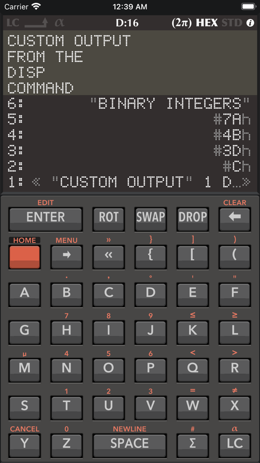 #5. RPN 28x Calc (iOS) 来自: tredje design