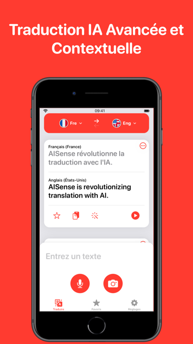 Screenshot #1 pour AISense Traducteur